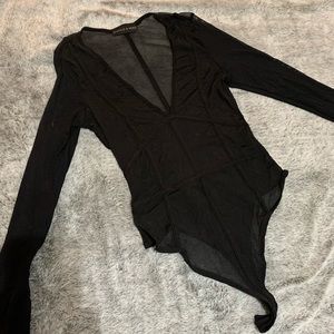 Sexy sheer bodysuit